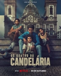 Дети на ступенях церкви/Os Quatro da Candelária